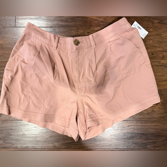 Maurices Pants - Maurices Blush Pink High-Rise Bermuda Shorts